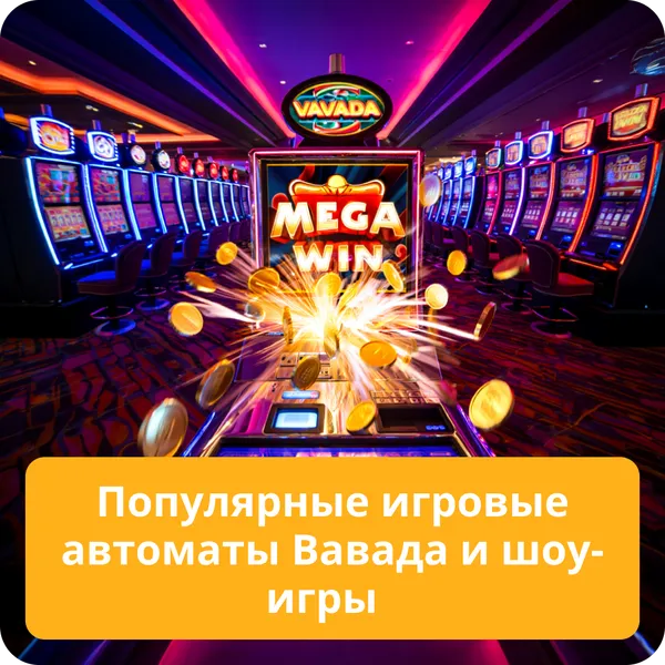 Популярные игровые автоматы Вавада и шоу-игры